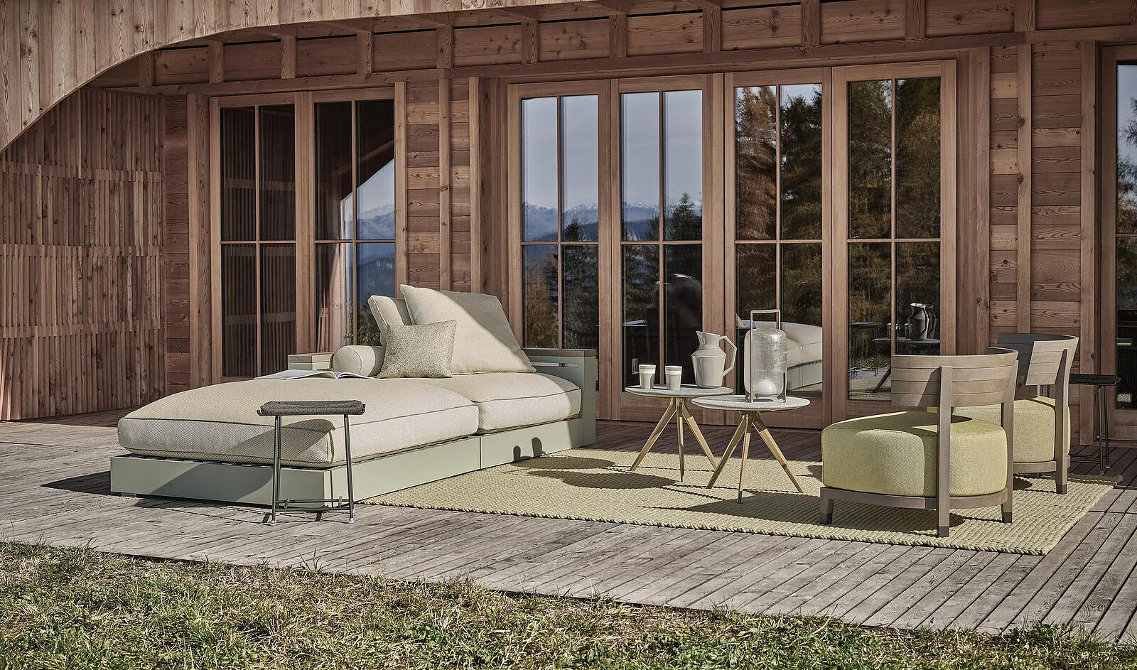 Flexform Any Day, drawn by Christophe Pillet