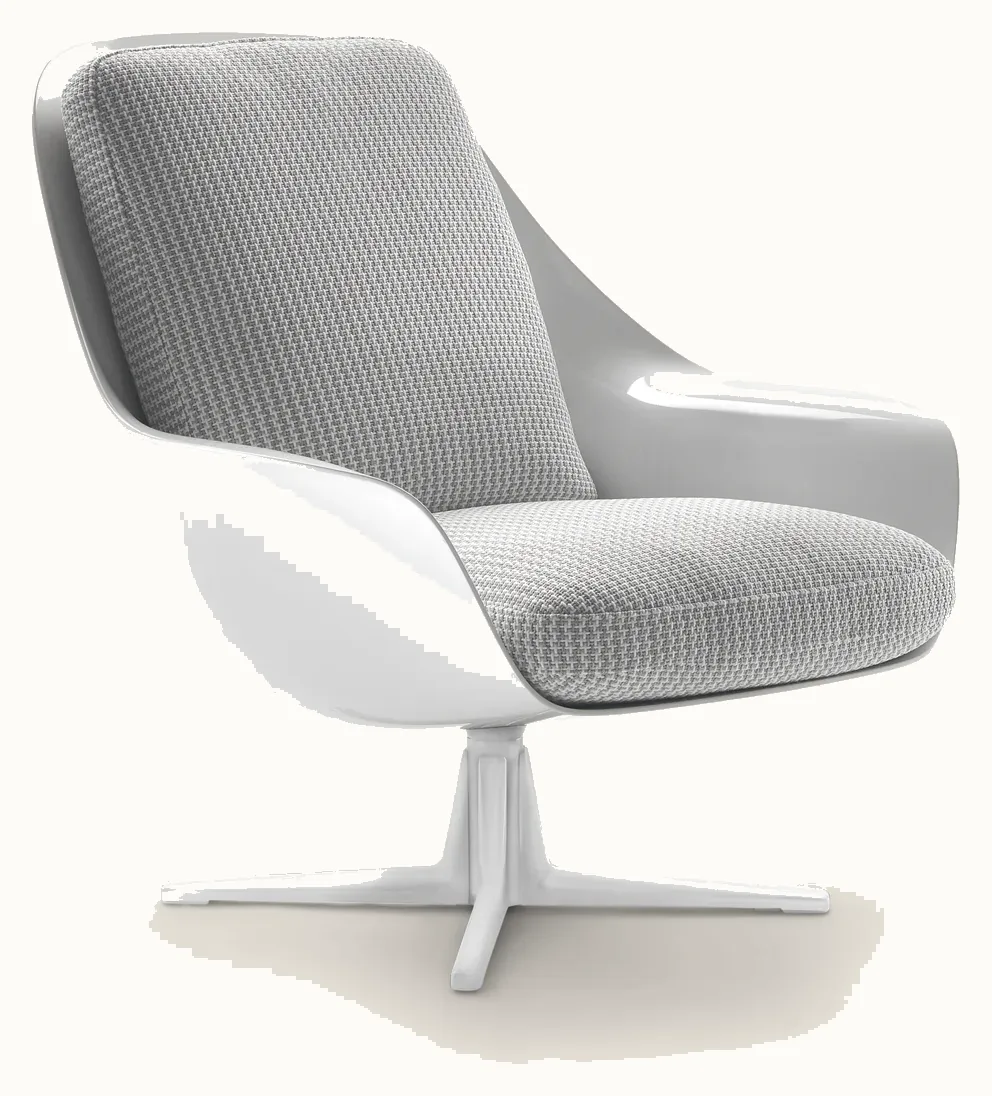 Flexform Sveva Light outdoor armchair, photographed for the factory catalogue